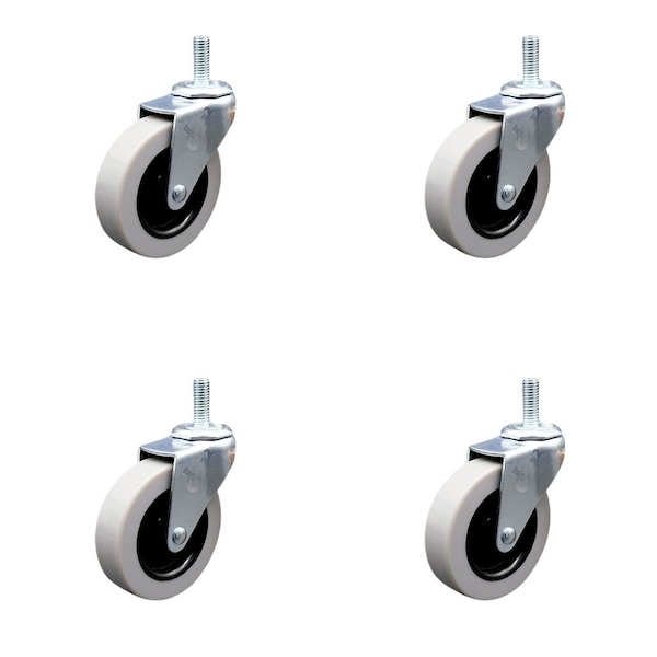 Service Caster 3530-L1 FG3530L10000 Rubbermaid Dolly Replacement Caster Set 2640 3530 Dollies, 4PK RUB-SCC-TS05S310-TPRS-381615-4 - main